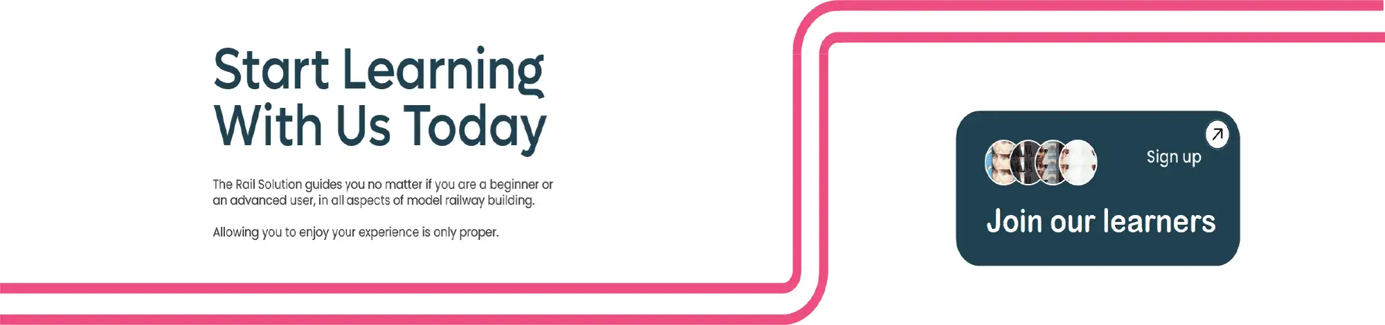 View all courses banner